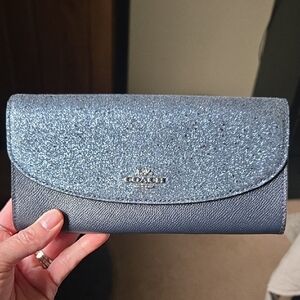 Coach Sparkling Blue Women's Wallet